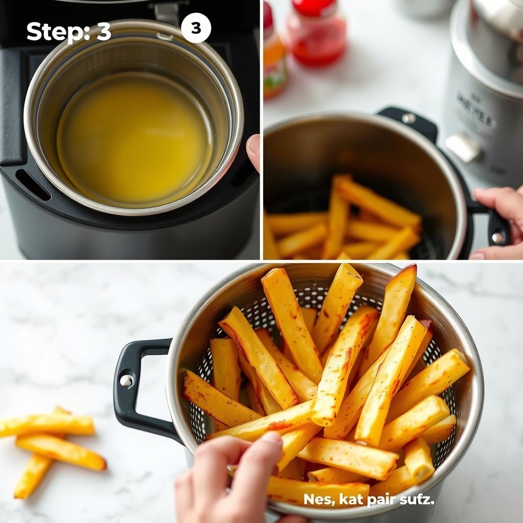 Step 3: making Copycat In-N-Out Animal Style Fries Recipe copycat recipe