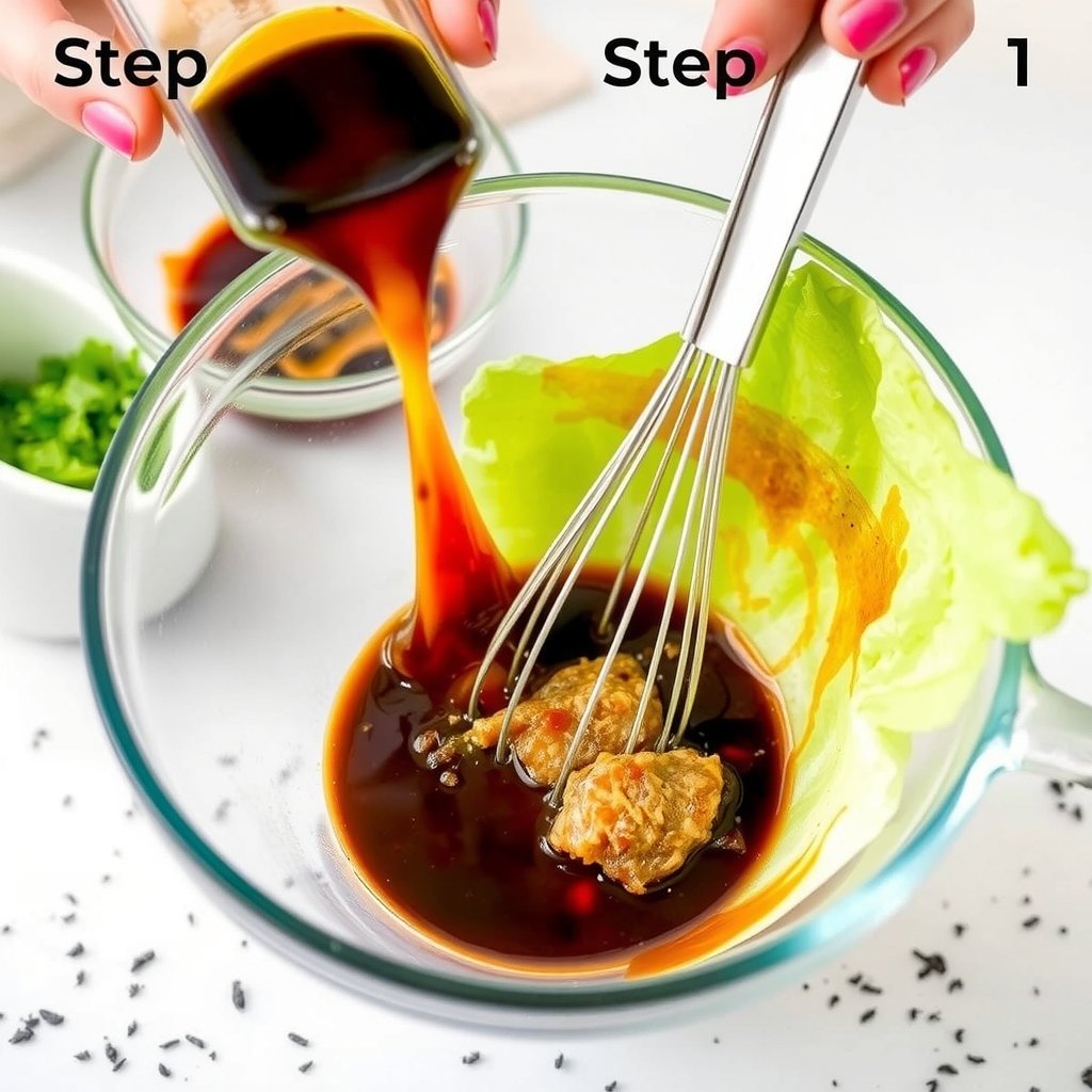 Step 1: making Copycat P.F. Chang's Lettuce Wraps Recipe copycat recipe