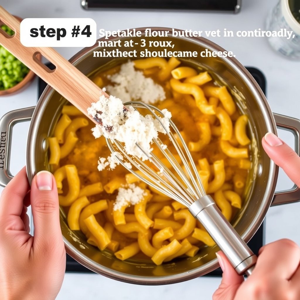 Step 4: making Copycat Panera Mac and Cheese Recipe copycat recipe