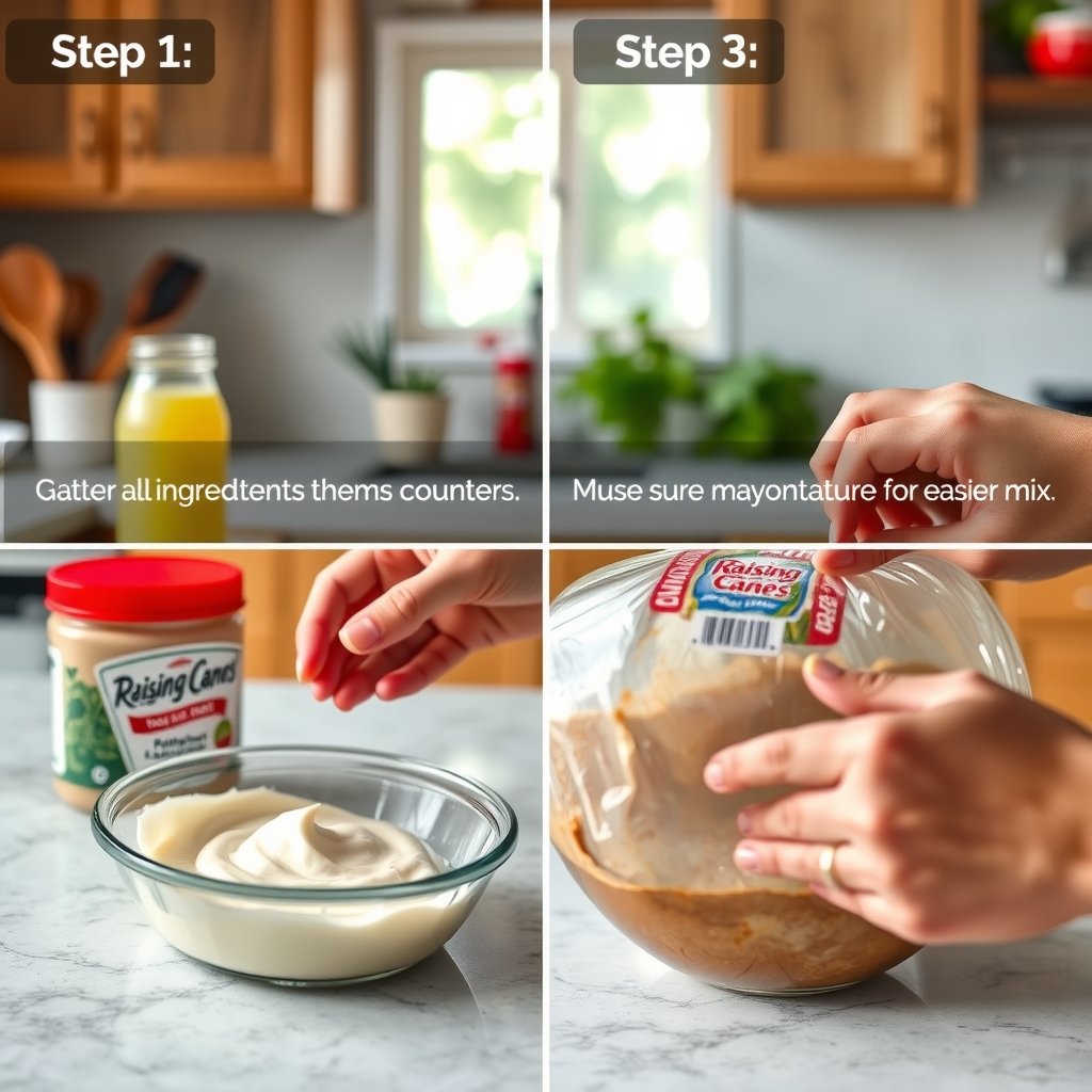Step 1: making Copycat Raising Cane's Sauce Recipe copycat recipe