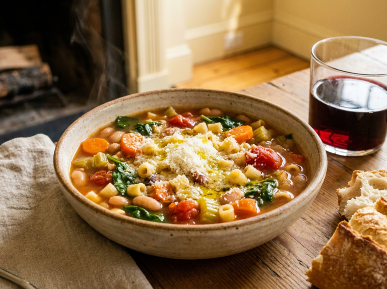 Copycat Olive Garden minestrone soup