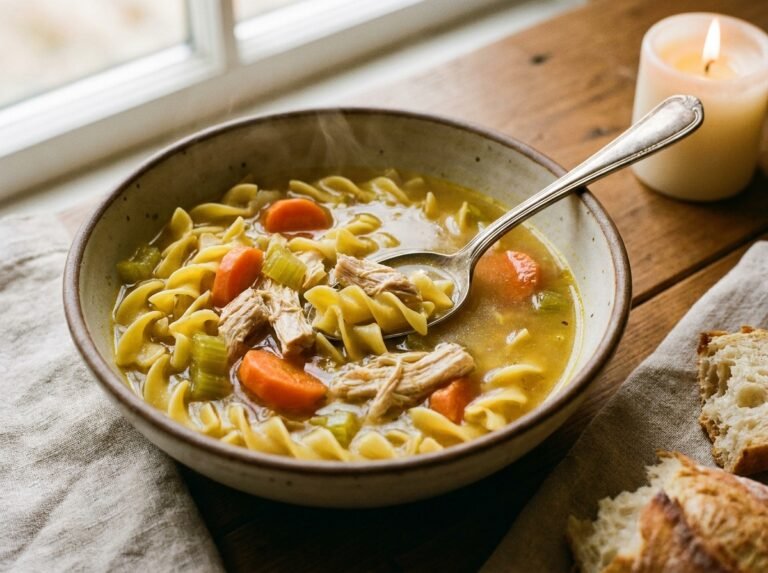 Copycat Panera chicken noodle soup